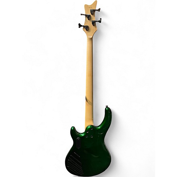 Used Dean Edge 3 Green Electric Bass Guitar