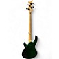 Used Dean Edge 3 Green Electric Bass Guitar