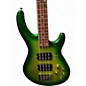 Used Dean Edge 3 Green Electric Bass Guitar