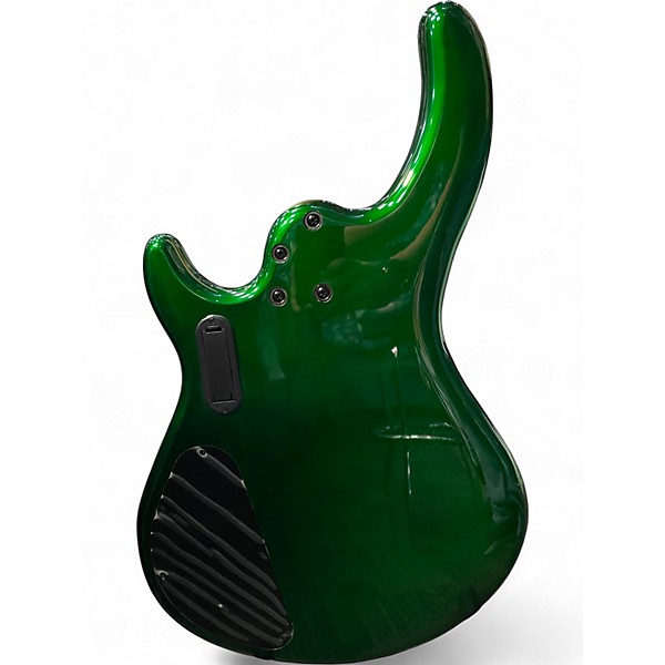 Used Dean Edge 3 Green Electric Bass Guitar
