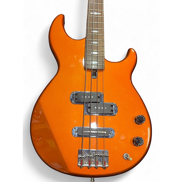 Used Yamaha BB414 Metallic Orange Electric Bass Guitar