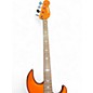 Used Yamaha BB414 Metallic Orange Electric Bass Guitar