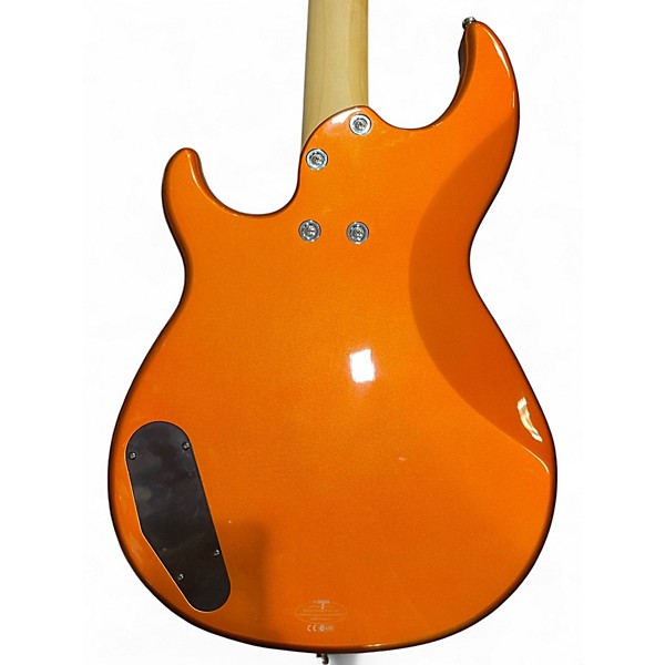 Used Yamaha BB414 Metallic Orange Electric Bass Guitar