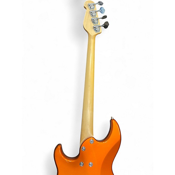 Used Yamaha BB414 Metallic Orange Electric Bass Guitar