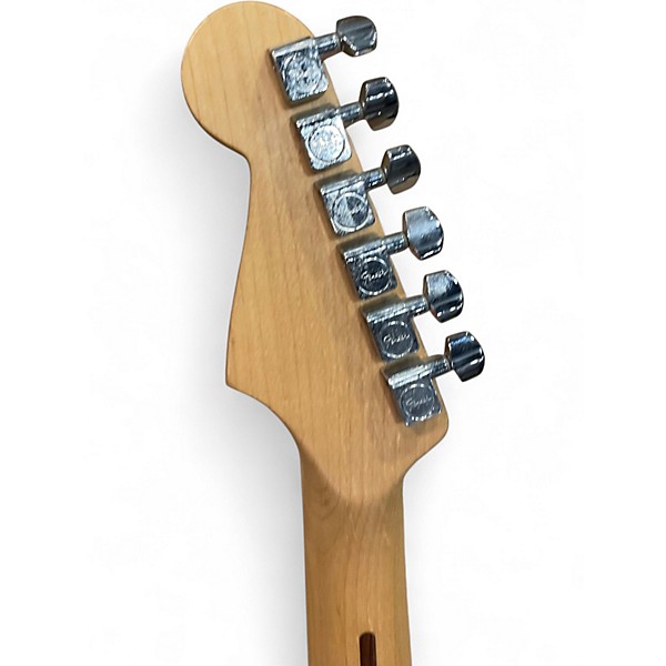 Used Fender Standard Stratocaster HSS Black Solid Body Electric Guitar