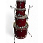 Used DW 4 Piece Performance Series Cherry Drum Kit