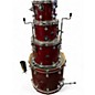 Used DW 4 Piece Performance Series Cherry Drum Kit