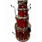 Used DW 4 Piece Performance Series Cherry Drum Kit
