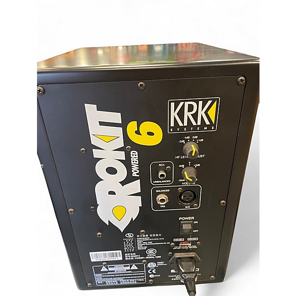 Used KRK ROKIT 6 Pair Powered Monitor