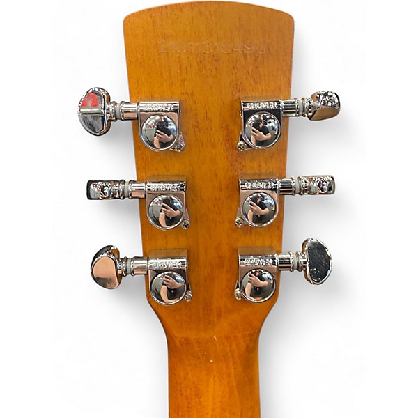 Used Dobro Hound Dog Round Neck Brown Resonator Guitar