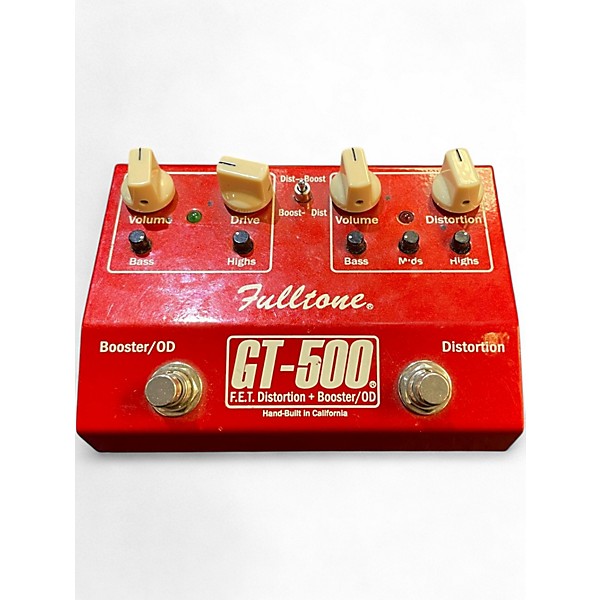 Used Fulltone GT500 Distortion Boost Effect Pedal