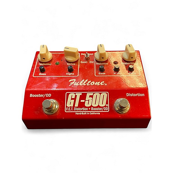 Used Fulltone GT500 Distortion Boost Effect Pedal