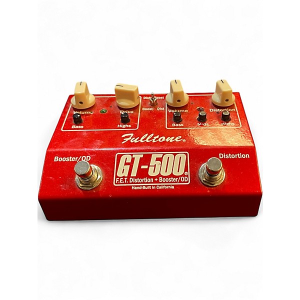 Used Fulltone GT500 Distortion Boost Effect Pedal