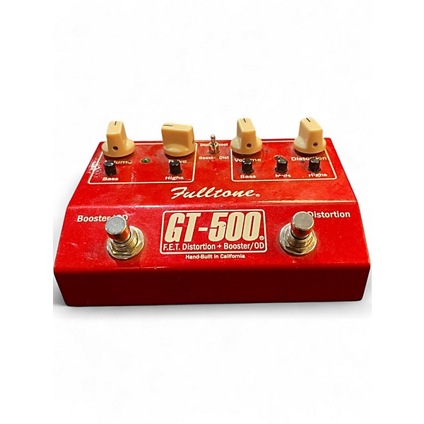 Used Fulltone GT500 Distortion Boost Effect Pedal