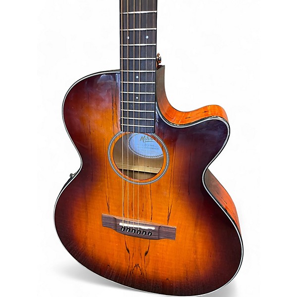 Used Mitchell MX430SM Natural Sunburst Acoustic Electric Guitar
