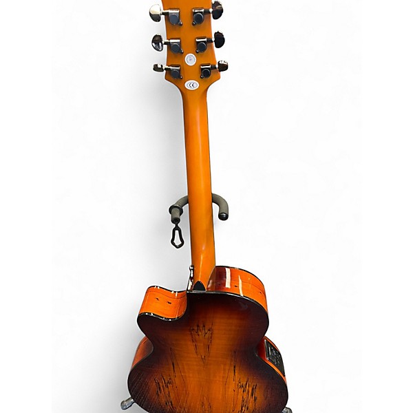 Used Mitchell MX430SM Natural Sunburst Acoustic Electric Guitar