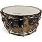 Used DW 14X6.5 Collector's Series Snare Brass over Nickel Drum thumbnail