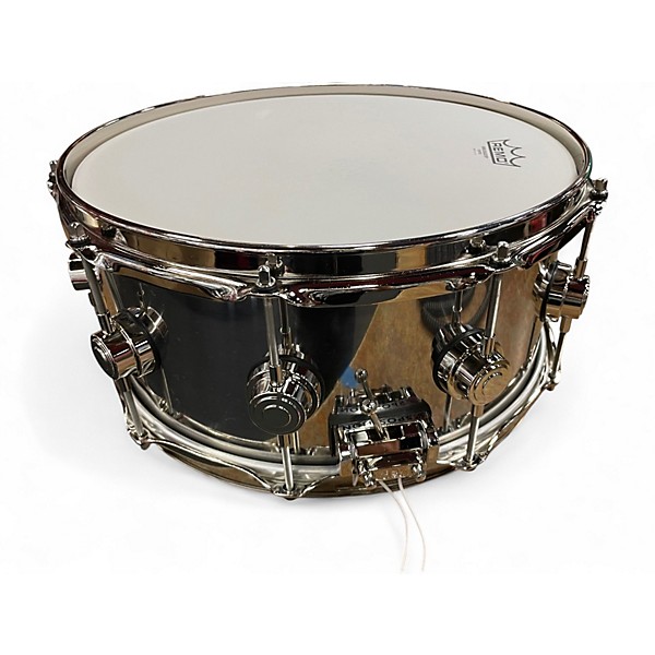 Used DW 14X6.5 Collector's Series Snare Brass over Nickel Drum