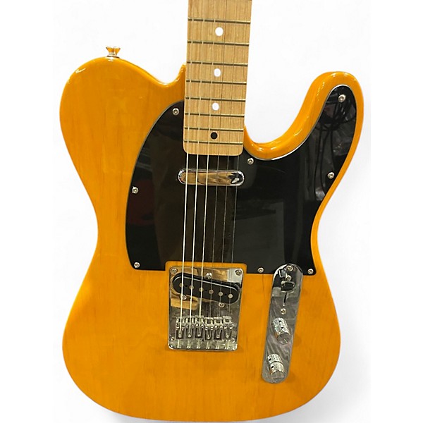 Used 2007 Squier Affinity Telecaster Butterscotch Blonde Solid Body Electric Guitar