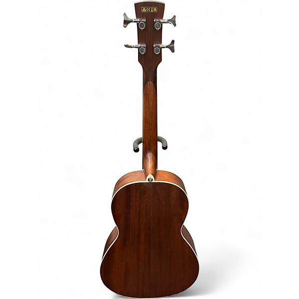 Used Ibanez PNB14E-OPN Natural Acoustic Bass Guitar