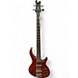 Used 2009 Tobias Toby Standard IV Burgundy Electric Bass Guitar thumbnail