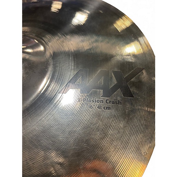 Used SABIAN 16in AAX Xplosion Crash Cymbal