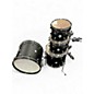 Used DW 4 Piece Design Series BLACK SATIN Drum Kit thumbnail