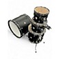 Used DW 4 Piece Design Series BLACK SATIN Drum Kit