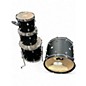 Used DW 4 Piece Design Series BLACK SATIN Drum Kit
