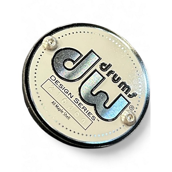 Used DW 4 Piece Design Series BLACK SATIN Drum Kit