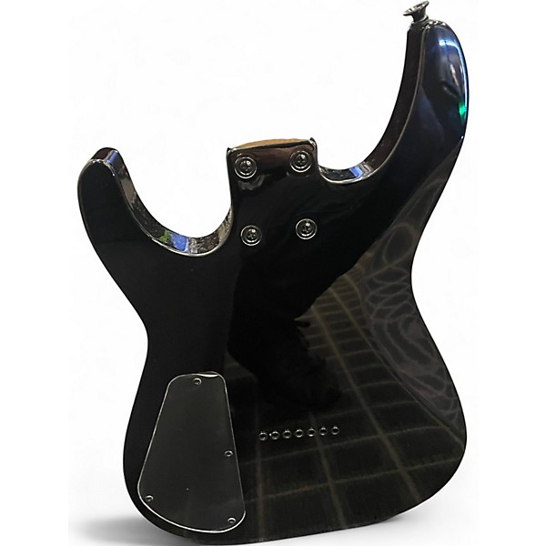 Used Jackson JS22-7 Dinky 7 String Black Solid Body Electric Guitar