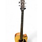 Used 2014 Ibanez AWB50CE-LG Natural Acoustic Bass Guitar