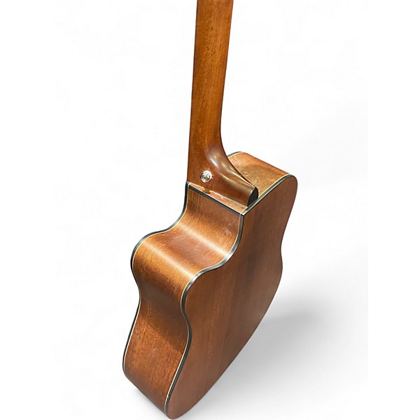 Used 2014 Ibanez AWB50CE-LG Natural Acoustic Bass Guitar