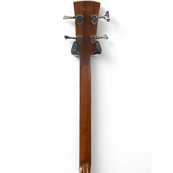 Used 2014 Ibanez AWB50CE-LG Natural Acoustic Bass Guitar