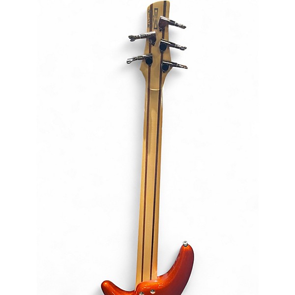 Used Ibanez SR305 5 String Metallic Orange Electric Bass Guitar