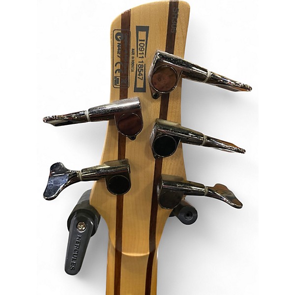 Used Ibanez SR305 5 String Metallic Orange Electric Bass Guitar