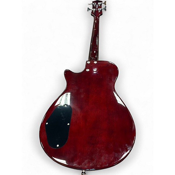 Used Gretsch Guitars Streamliner Jet Club Bass Single Cut Short Scale Walnut Stain Electric Bass Guitar