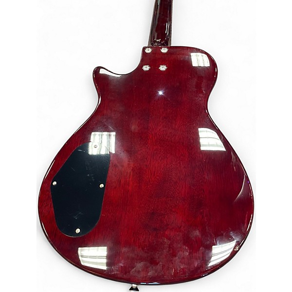 Used Gretsch Guitars Streamliner Jet Club Bass Single Cut Short Scale Walnut Stain Electric Bass Guitar