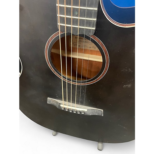 Used Schecter Guitar Research ORLEANS STUDIO Black Acoustic Guitar