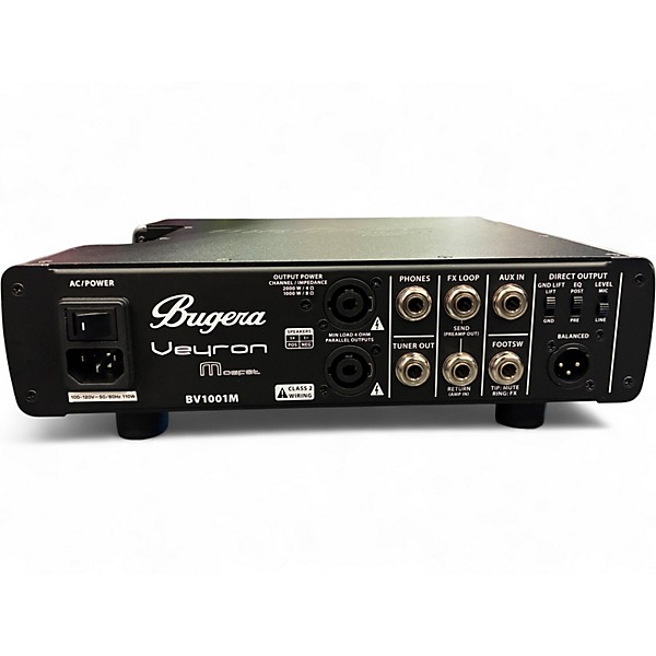 Used Bugera BV1001M Bass Amp Head