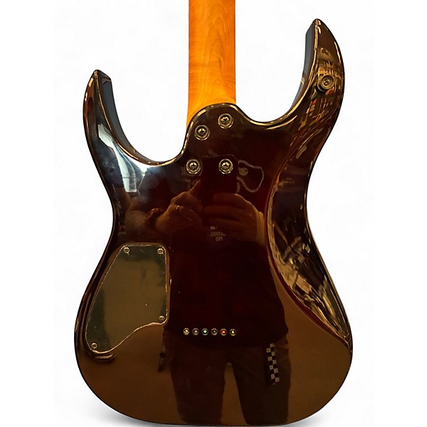 Used Spira Guitars S450 Red to Black Fade Solid Body Electric Guitar