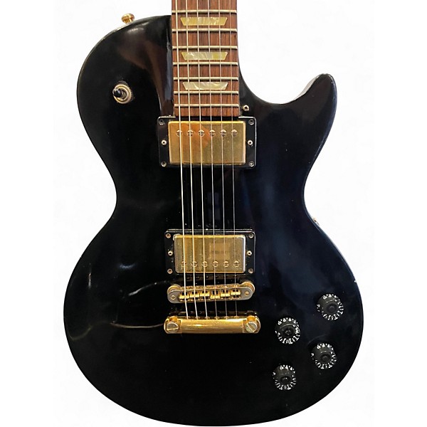 Used Gibson Les Paul Studio Black Solid Body Electric Guitar