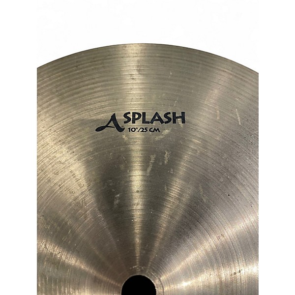Used Zildjian 10in Avedis Splash Cymbal