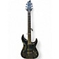 Used Schecter Guitar Research Hellraiser C1 Hybrid Trans Black Solid Body Electric Guitar thumbnail