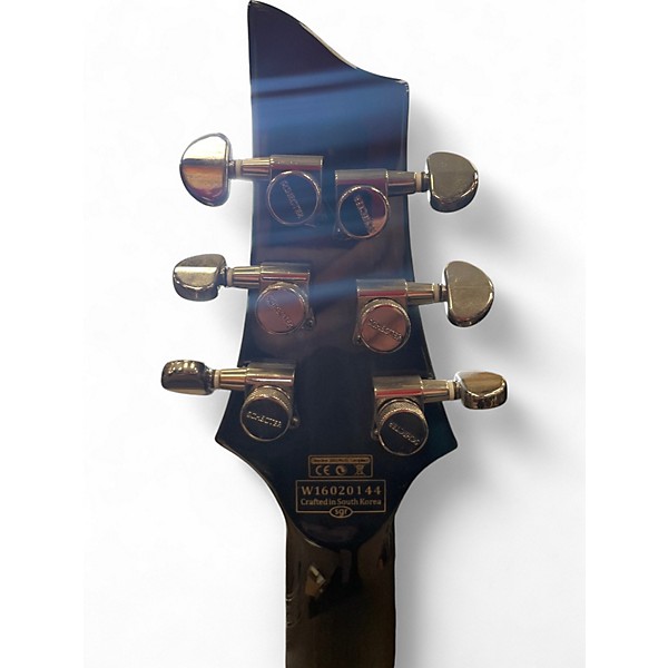 Used Schecter Guitar Research Hellraiser C1 Hybrid Trans Black Solid Body Electric Guitar