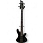 Used Schecter Guitar Research STILETTO STEALTH 4 Satin Black Electric Bass Guitar thumbnail