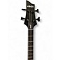 Used Schecter Guitar Research STILETTO STEALTH 4 Satin Black Electric Bass Guitar