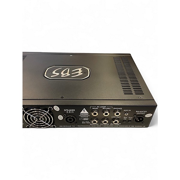 Used EBS REIDMAR 752 Bass Amp Head