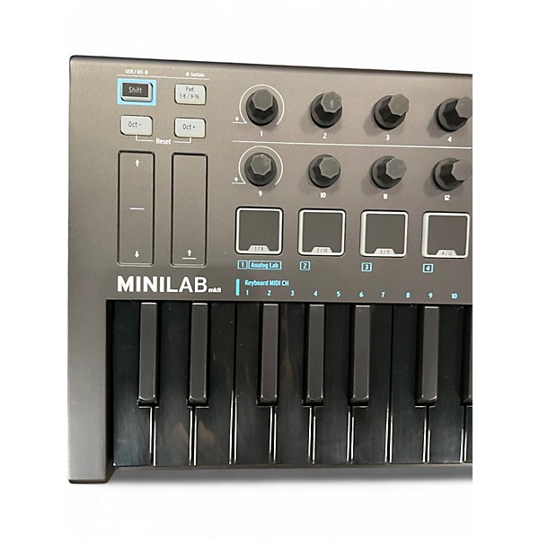 Used Arturia Minilab MKII MIDI Controller