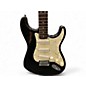 Used Squier Standard Stratocaster BLACK Solid Body Electric Guitar
